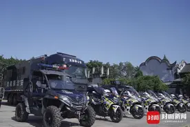 护大运迎国庆 来看警用装备酷炫升级图片