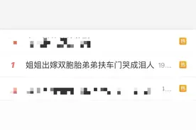 湖南这场婚礼冲上热搜！姐姐出嫁，双胞胎弟弟哭成泪人图片