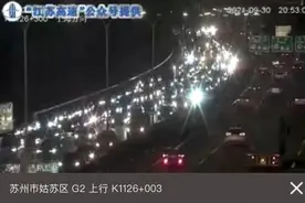 江苏省高速公路局部路段车流量较大 多个收费站暂时关闭图片
