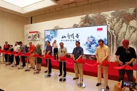 山水清音，人间大爱，胥力浦个展亮相朵云轩艺术中心图片