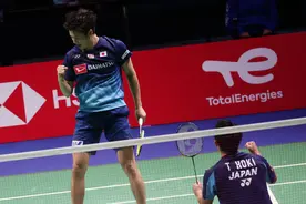 羽毛球——苏迪曼杯：日本队晋级决赛图片