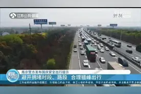 南京警方发布国庆安全出行提示 注意避开这些拥堵时段、路段图片