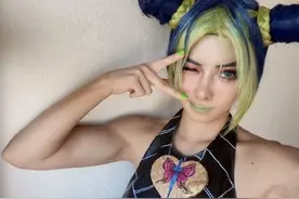 日本女COSER体脂率达16.9%！“空条徐伦”新COS美图图片