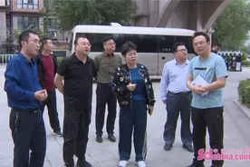 冯艳丽现场调度菏泽高新区全国文明城市创建工作图片
