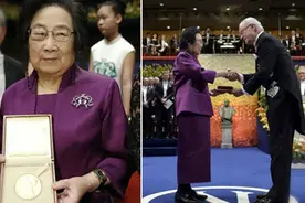 「中国共产党百年瞬间」屠呦呦获得“诺贝尔生理学或医学奖”图片