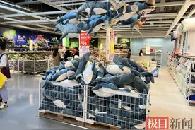 宜家网红毛绒玩具面临停产引发扫货潮？武汉宜家：有顾客一人买了近200个图片