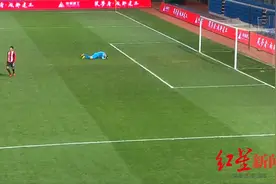 中甲赛场惊现“南雄太”！成足门将张一诺将球扔进自家大门……图片