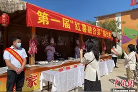 河北邱县：蜂蜜红薯迎丰收图片