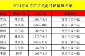 山东16地市党政“一把手”最新名单，今年已有7市调整图片