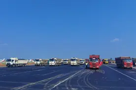 湖南机场集团全力冲刺长沙机场西跑道及相关滑行道大修工程图片