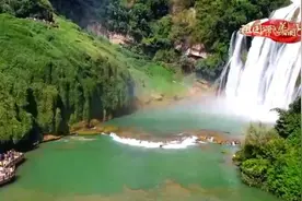 黄果树瀑布：山水更秀美 水帘洞中游图片