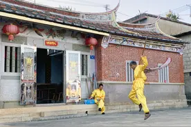 ​莲花褒歌唱起来，宋江阵练起来 小山村别样的“节日味”图片