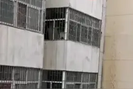 “我也是父亲！”外卖小哥徒手爬上4楼，空中托举救了一个娃…图片