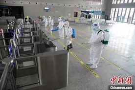 福建仙游：火车站即将重启 加紧消杀维护图片
