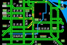 返程车流量大 高速公路局部拥堵图片