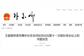 王毅：“魔高一尺，道高一丈”，各国应与时俱进大力提升反恐科技水平与能力图片