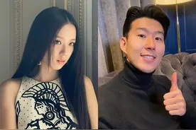 Jisoo疑热恋「大3岁韩足球金童孙兴慜」！网列3证据：不是第一次图片