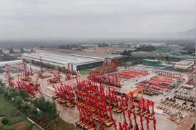 走进全球重工行业首家“灯塔工厂”——三一重工桩机工厂：如何做到人均产值超千万？图片