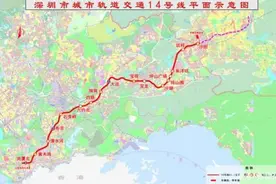 地铁14号线预计2023年开通，市民到肿瘤医院更方便啦图片