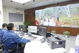 国网山东经研院远程视频巡检全省54项在建输变电工程图片