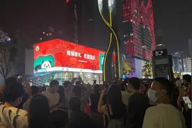 熊猫献礼了！全球首个巨物化裸眼3D熊猫公益视频发布图片