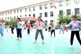 河北曲阳：农村校园文化丰富多彩图片