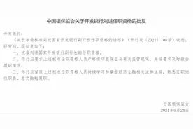 国家开发银行迎来最年轻高管 副行长刘进任职资格获准图片