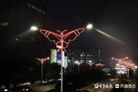 从70盏白炽灯到LED路灯全覆盖城市，你不知道的潍坊路灯史图片