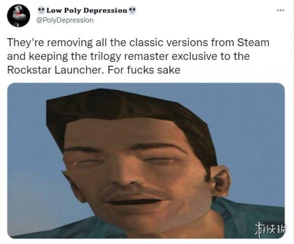 Steam《GTA:三部曲》下架引发众怒！R星平台要搞独占？