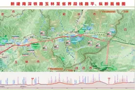争取年内全线开工！南深高铁玉岑段项目初步设计获自治区交通运输厅批复图片