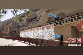 敦煌莫高窟新增“飞天”专题游览线路图片