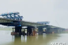 香堤北路捞刀河大桥预计年底建成通车图片