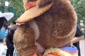 光明时评：迪士尼达菲被打头，别把越界当亲昵图片