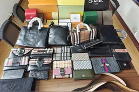 朋友圈售卖大量“A货”奢侈品，这名女子在滁州被抓图片