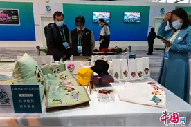 中国发布丨嘴里咬着棒棒糖就能听音乐？啥是“永恒笔”？COP15文创产品引围观图片