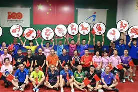 “十二生肖”闹球馆！绍兴这场乒乓赛，比球技更比创意图片