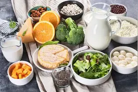 补钙食物的金字塔，你知道吗？图片