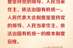 时习之丨这一根本政治制度 习近平要求毫不动摇地坚持和完善图片