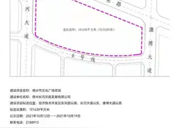 核心地段建设民生项目！德州市文化广场、体育公园进入选址意见书批前公示阶段图片