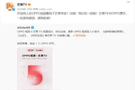 OPPO视频与芒果TV合作专区上线：影视内容再度升级图片