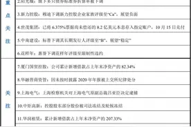 阳光城旗下多只债券标准券折算率被下调，山东如意境外欧元债券违约，标普下调中南建设评级至“B”丨预警内参（第四十八期）图片