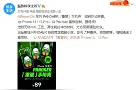 89元！iPhone 13系列PANDAER“重塑”手机壳正式开售图片