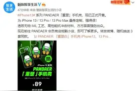 89元！iPhone 13系列PANDAER“重塑”手机壳正式开售图片