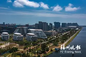 福州滨海新城高能推进高端制造业图片
