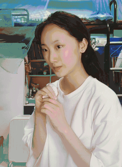 00后姑娘仿妆李清照林黛玉，网友：像从画里走出来的……图片