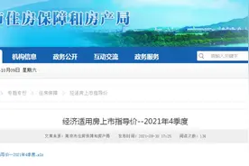 南京公布85个经济适用房小区第四季度上市指导价图片