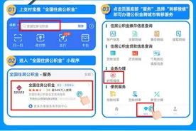 “全国住房公积金”小程序上线支付宝，可在线办理异地转移、缴存贷款查询图片
