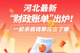 长图｜河北最新“财政账单”出炉！一起来看钱都花在了哪图片