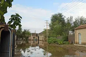 山西文物保护单位大益成纺纱厂旧址遭积水浸泡，清淤工作仍在进行图片