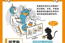 你的手机安全吗？切记防范恶意软件图片